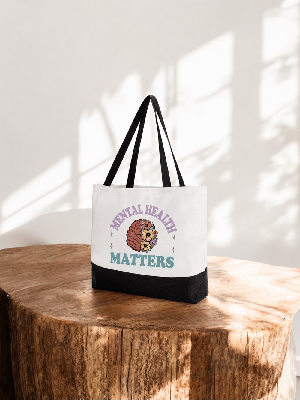 BOUTIQUE - Customized Mental Health Tote Bag